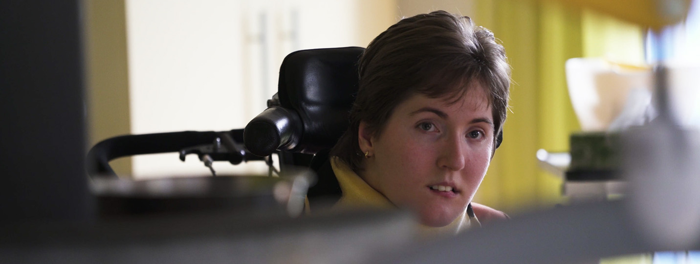 Melanie A. una persona con disabilità è un compito fisicamente e mentalmente durissimo