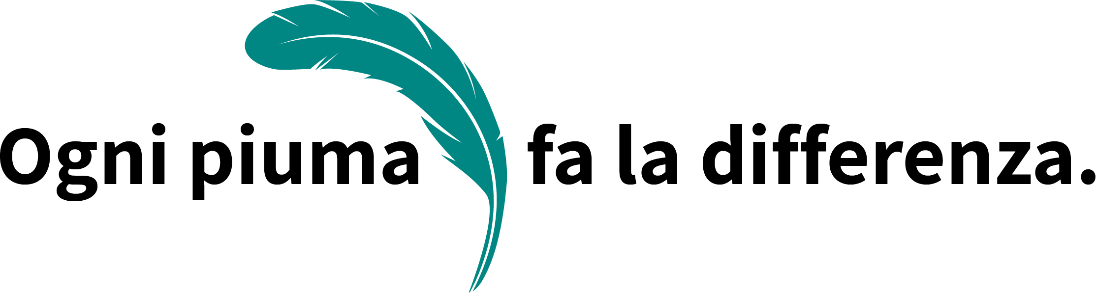 Logo Ogni piuma aiuta Logo Ogni piuma aiuta