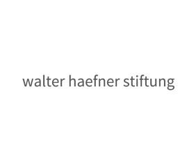 Logo Walter Haefner Stiftung