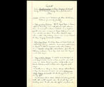 Prima pagina del verbale dell’Assemblea generale costitutiva di Pro Infirmis, tenutasi il 31 gennaio 1920 a Olten.