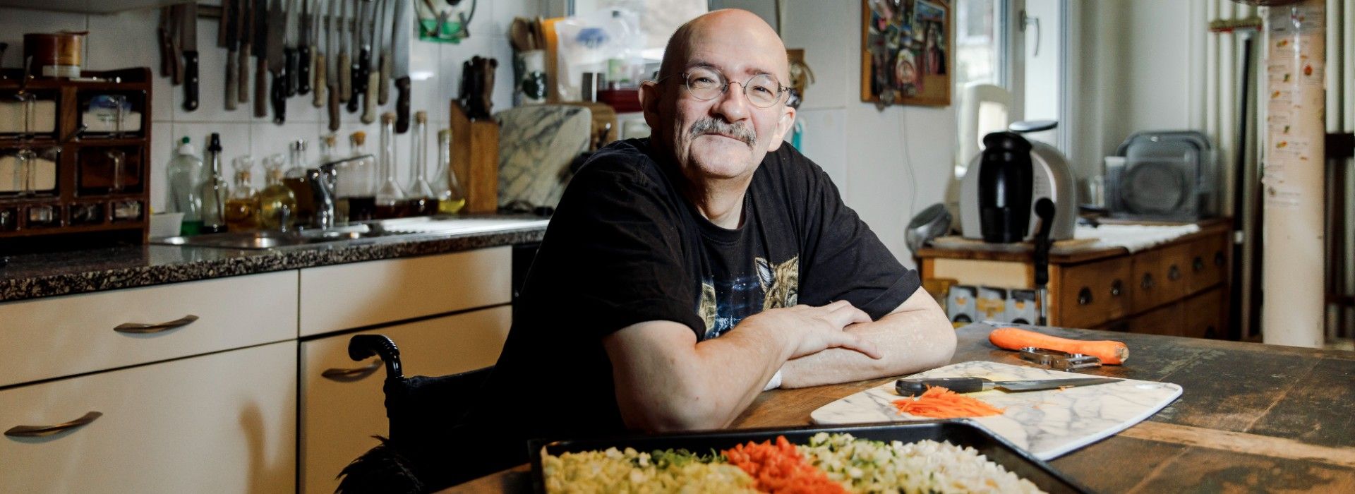 Peter G. cuisine toujours avec passion