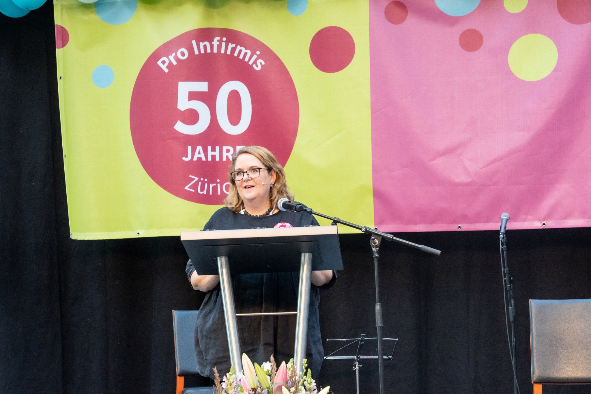 Beatrice Schwaiger auf der Bühne