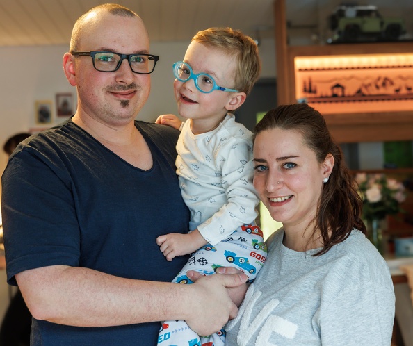 Emilio mit seiner Familie
